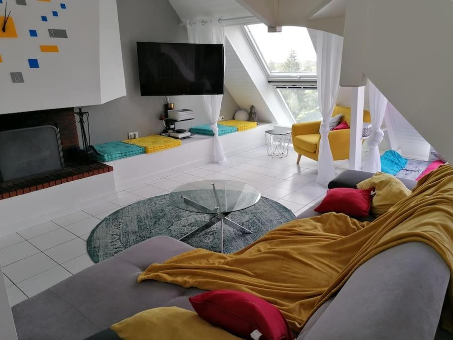 Superbe Loft 90M² Proche Parc Expo Nantes Apartment Exterior foto