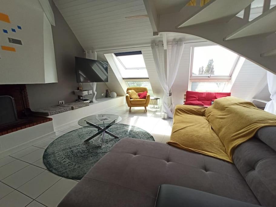 Superbe Loft 90M² Proche Parc Expo Nantes Apartment Exterior foto
